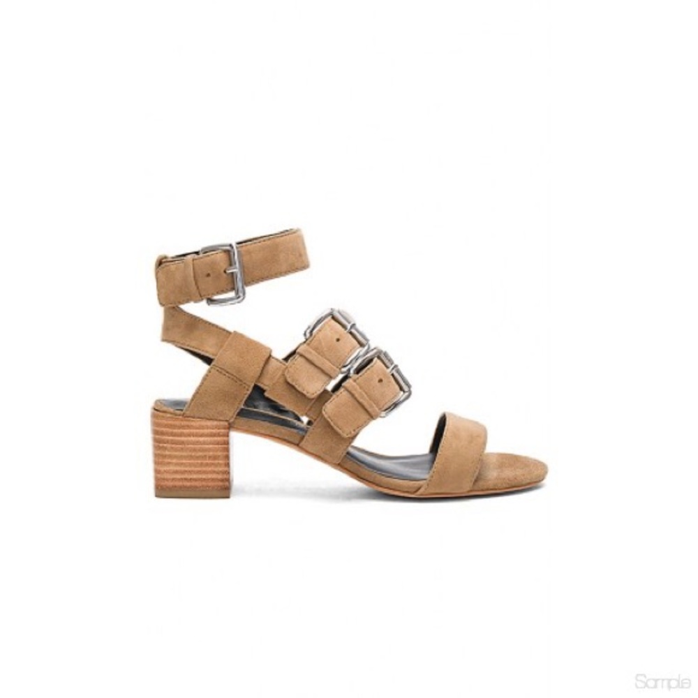 Rebecca Minkoff Ilana Heel in Taupe Suede - Picture 5 of 8
